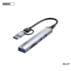 [Giá rẻ - HCM] Bộ chia Remax RU-U7 USB+Type C sang USB3.0+2*USB2.0+SD+TF