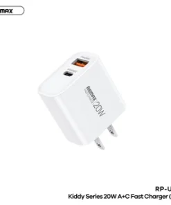 Củ Sạc Nhanh Remax U120 2 Cổng (1A + 1C) QC3.0+PD 20W