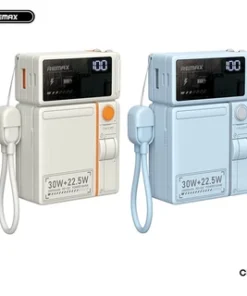 Remax CP-18 Cục trữ điện không dây từ tính 15W 10000mAh 30W Dây đeo sạc giá đỡ gấp cắm tường
