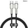 [BH 12 Tháng - HCM] Baseus Metal C to L Dây cáp sạc nhanh 20w