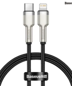 [BH 12 Tháng - HCM] Baseus Metal C to L Dây cáp sạc nhanh 20w